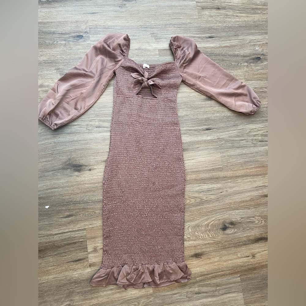 Mauve Midi Dress